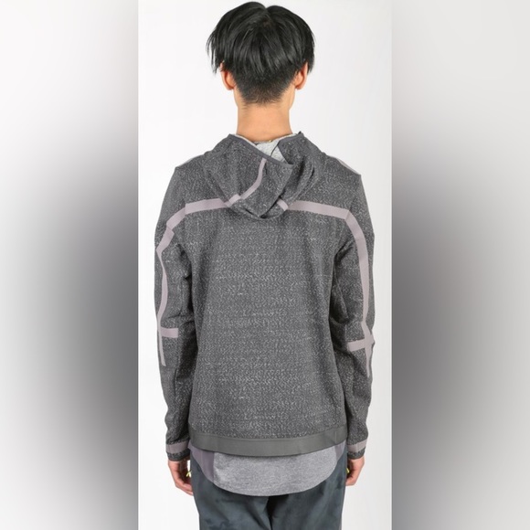 New Men’s Lululemon Take the Moment 1/2 zip Robert Geller hoodie • hooded XXL - Picture 4 of 15